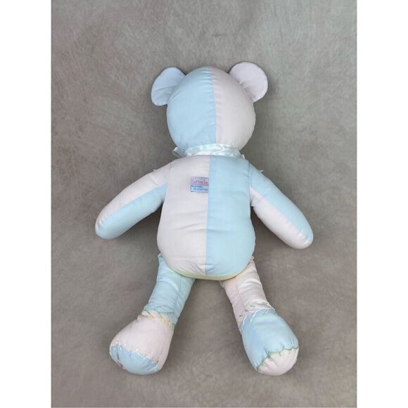 Vintage House of Hatten Embroidery Stuffed Bear Soft Toy Plush - Picture 4 of 7